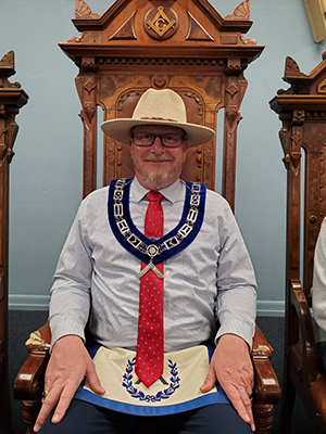 Worshipful Master Tommy Gleason